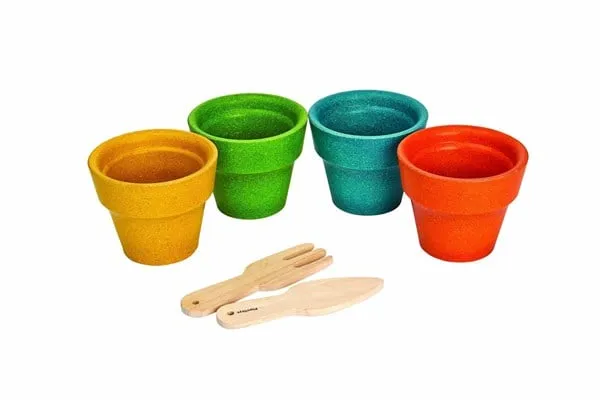 PLANTOYS Sada květináčů