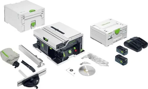 Festool Akumulátorová stolní pila CSC SYS 50 EBI-Plus