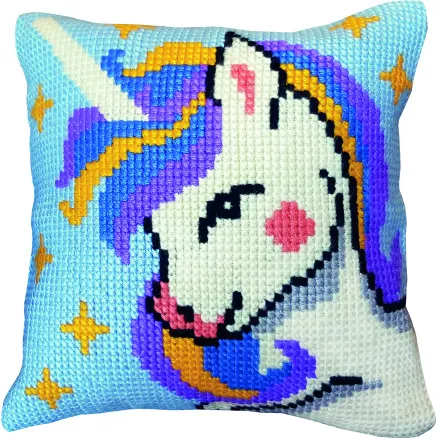 Permin Vyšívací sada Jednorožec Stramaj s/Přízí 35x35cm