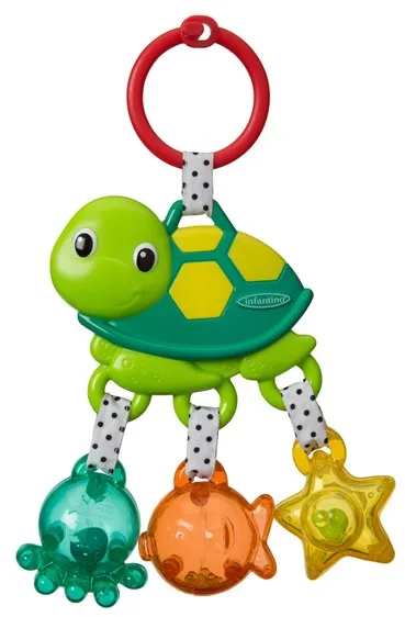 B-Kids Infantino Želví chrastítko