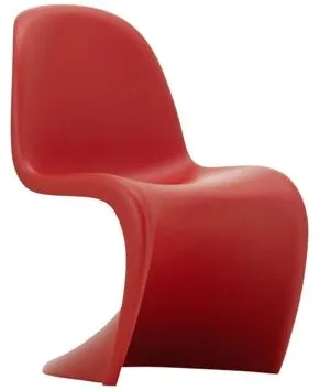 Vitra Panton Junior Dětská židle Klasická červená