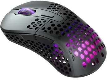 Xtrfy M4 Wireless RGB Herní Myš - Černá - Herní Myš - Optická - 6 tlačítek - Černá s RGB osvětlením