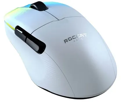 ROCCAT KONE PRO AIR - Herní myš - Optická - 5 tlačítek - Bílá