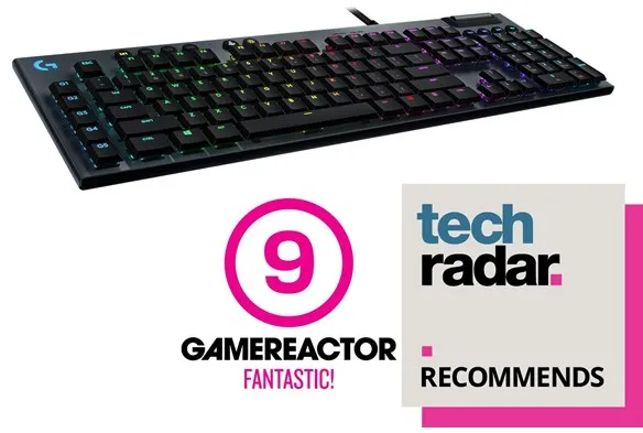 Logitech G815 LIGHTSYNC RGB GL Clicky - US - Herní klávesnice - Americká angličtina - Černá
