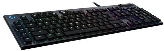 Logitech G915 LIGHTSPEED Wireless GL Clicky - US - Herní klávesnice - Americká angličtina - Černá
