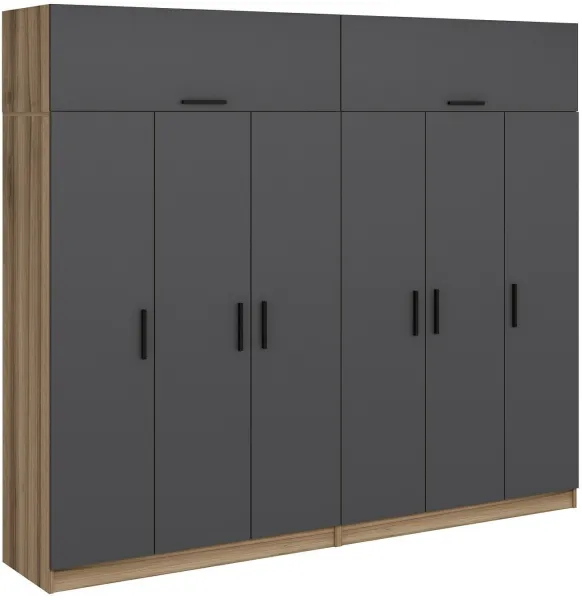 FUNZI LIVING - 7721 Šatní skříň