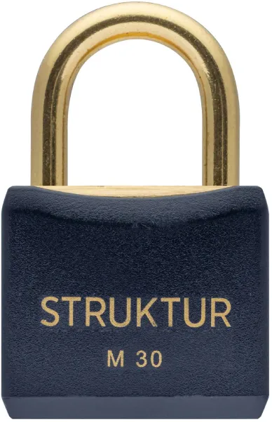 Struktur visací zámek Marin 30 - 100 % nerezový