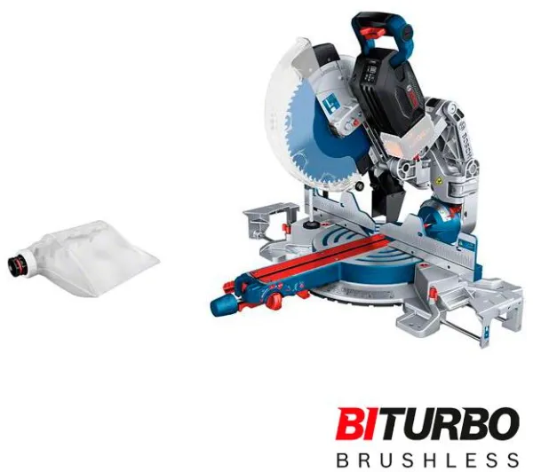 Bosch akumulátorová pokosová pila GCM 18V-305 GDC SOLO - BiTurbo