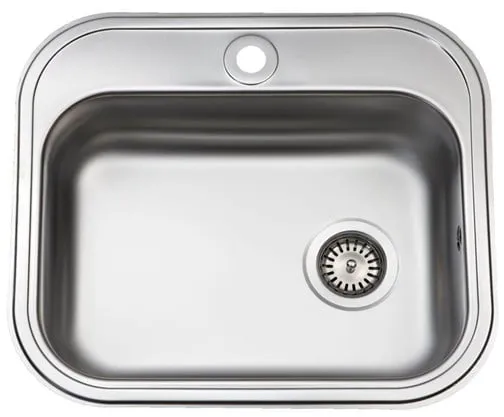 Juvel Intra juvel kuchyňský dřez bmk480b1 480 x 340 mm matný s sítkem