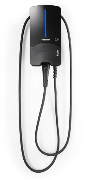 Webasto Pure Nabíjecí box 22 kW Type 2 Black Edition s 4,5 m kabelem - Integrované proudové relé typu B