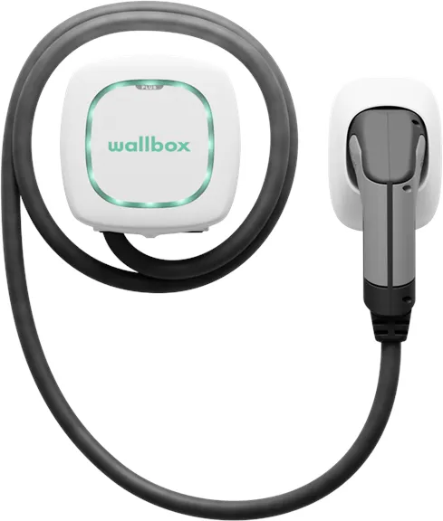 Wallbox Pulsar Plus nabíjecí box s Wi-Fi, 22 kW, 7 metrů, Typ 2, bílý