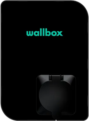 Wallbox Copper SB nabíjecí box s Wi-Fi 22 kW Typ 1 a 2, černý