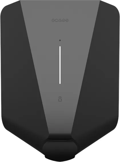 Easee LITE nabíjecí box 11 kW s měřičem kWh, Type 2, WiFi a 4G, černý
