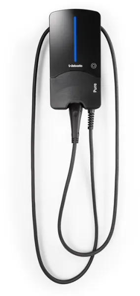 Webasto Pure Nabíjecí box 22 kW Type 2 Black Edition se 7 m kabelem - Integrované proudové relé typu B