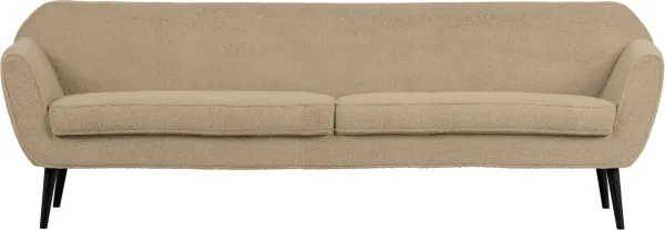 Rocco, pohovka, písková barva, H75x230x82 cm