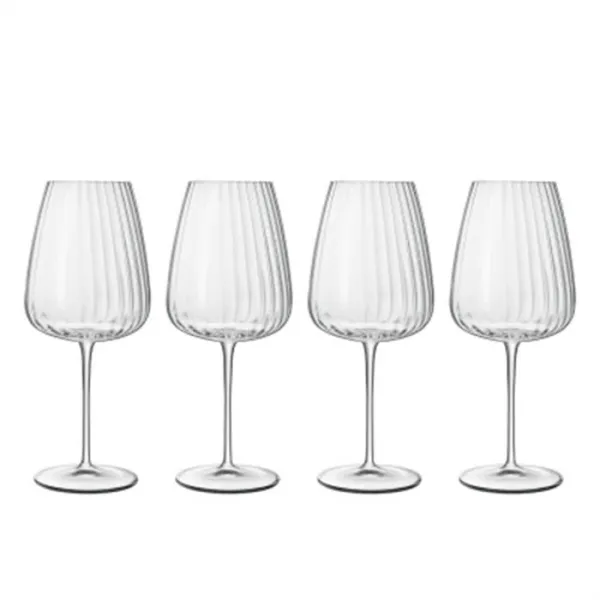 Luigi Bormioli Optica bordeaux sklenice na červené víno - 70 cl 4 ks.
