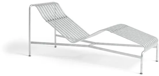 HAY Palissade Chaise Longue žárově pozinkovaná ocel