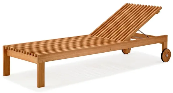 Cane-Line Amaze lehátko - teak - bez polštáře