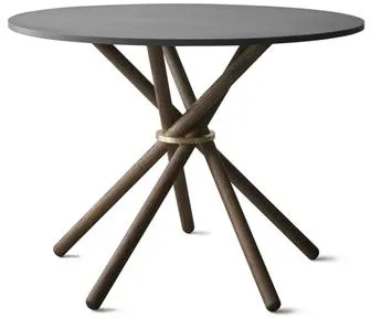 Eberhart Hector 105 Jídelní stůl Tmavý beton/Tmavý dub