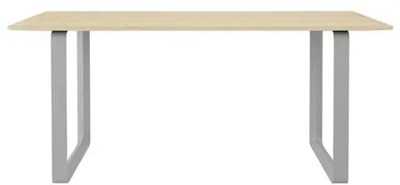 Muuto 70/70 Jídelní stůl 170x85 Dubová dýha/Šedá