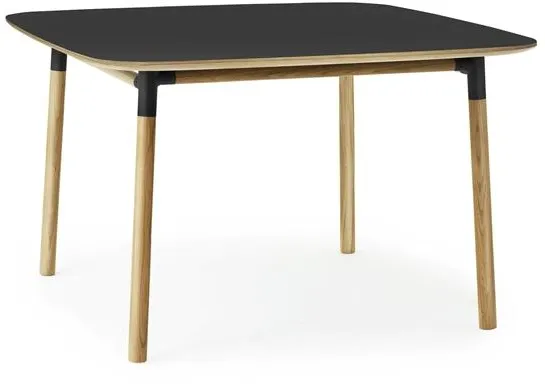 Normann Copenhagen Form Jídelní stůl 120 x 120 cm Černý/Dub