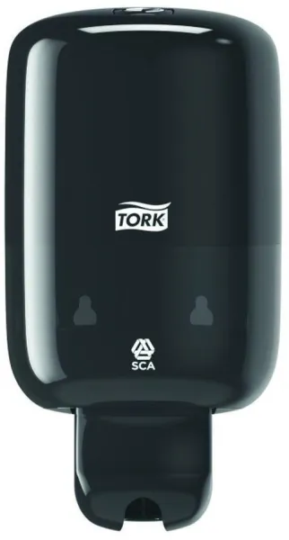 Tork S2 mini dávkovač, 0,5 l, černý ABS plast