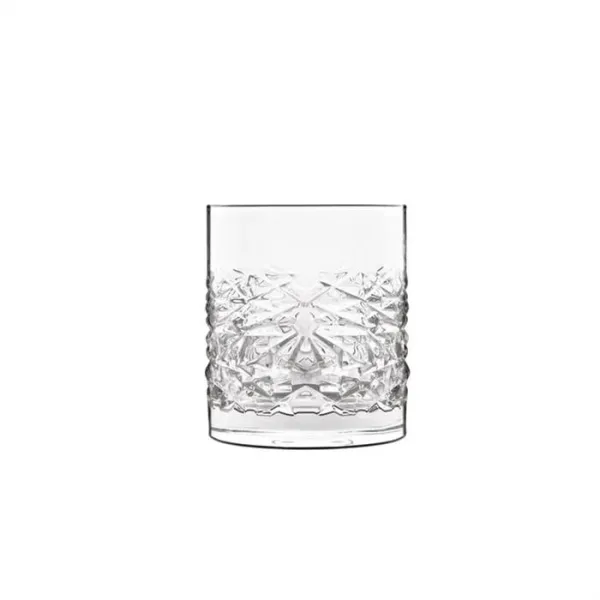 Luigi Bormioli Mixology textures Sklenice na vodu/whisky 38 cl - 4 ks.