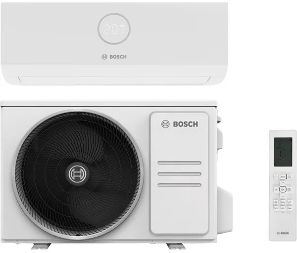 Bosch Climate 3000i 35 WE vzduch-vzduch tepelné čerpadlo, 3,5 kW, 10–40 m², Bílá