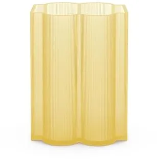 Kartell Okra Váza Nízká Žlutá