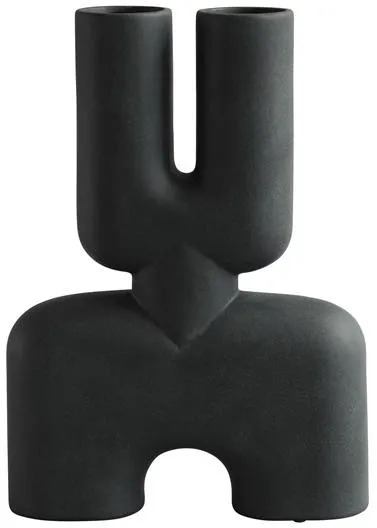 101 Copenhagen Cobra Double Vase Hexa Černá